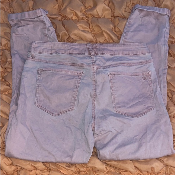 Jessica Simpson Denim - Jessica Simpson Lavender Skinny Jeans